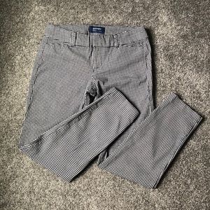Old Navy, Pixie pant, houndstooth, size 2 regular, worn once